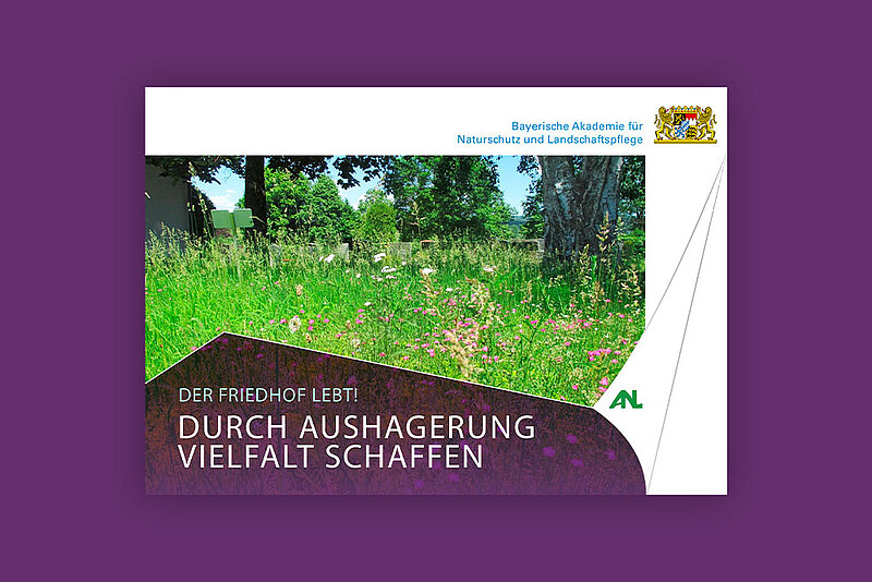 Vorschaubild für die Broschüre Friedhöfe Aushagerung