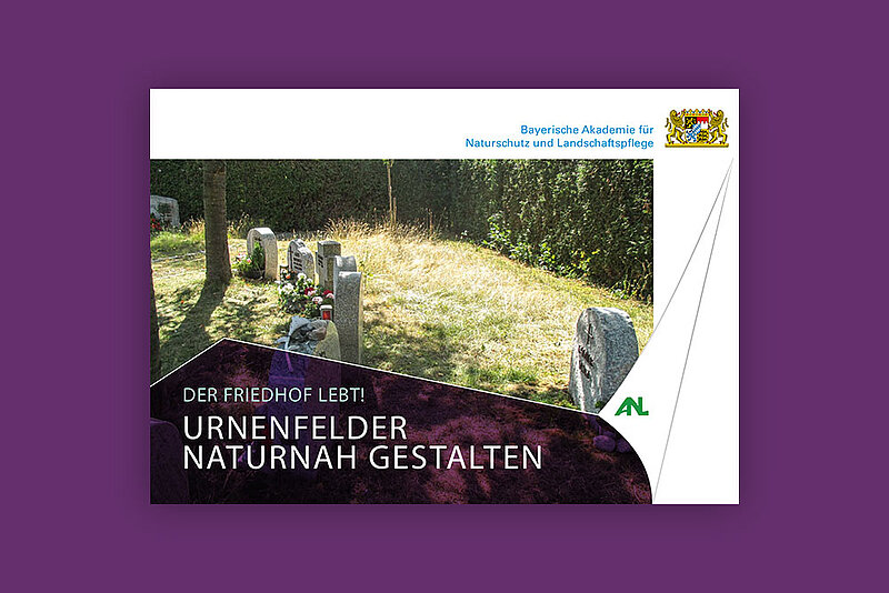 Vorschaubild für die Broschüre Friedhöfe Urnenfelder