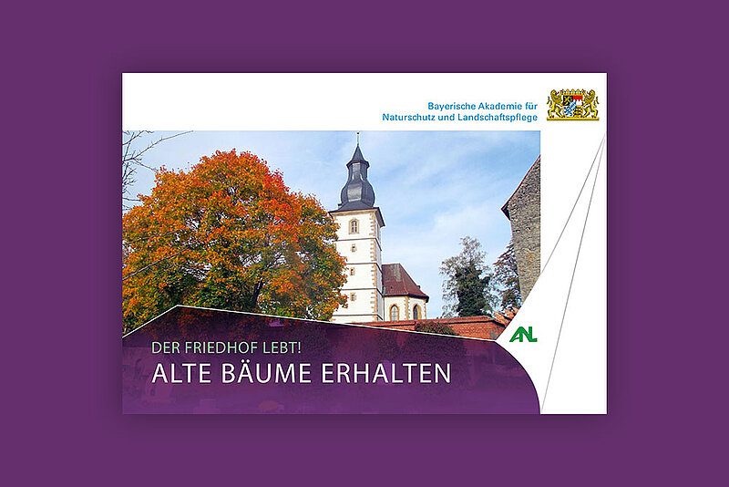 Vorschaubild für die Broschüre Friedhöfe Alte Bäume